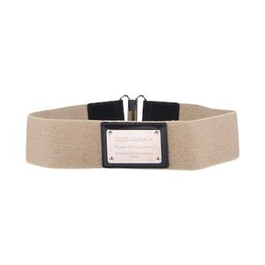Dolce & Gabbana beige elastic belt 34 inches
